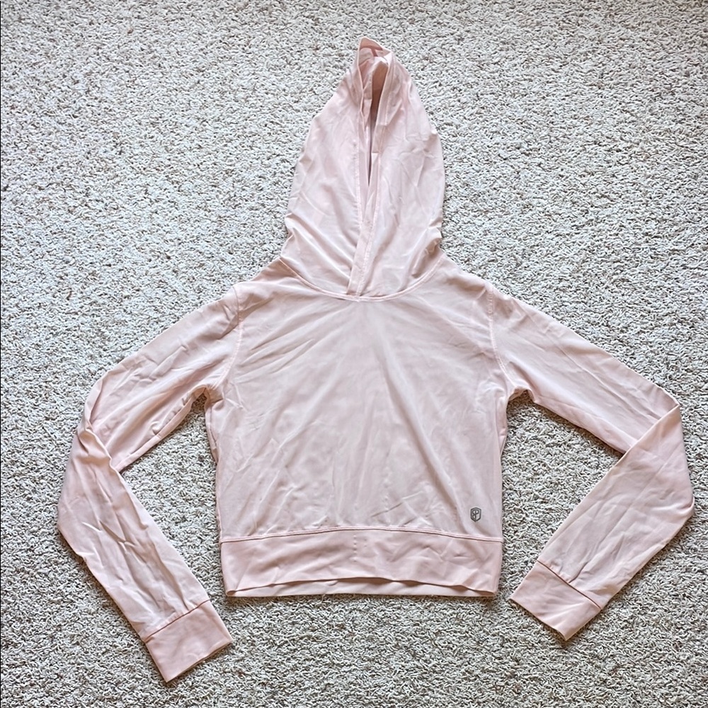 Born Primitive mesh cropped hoodie